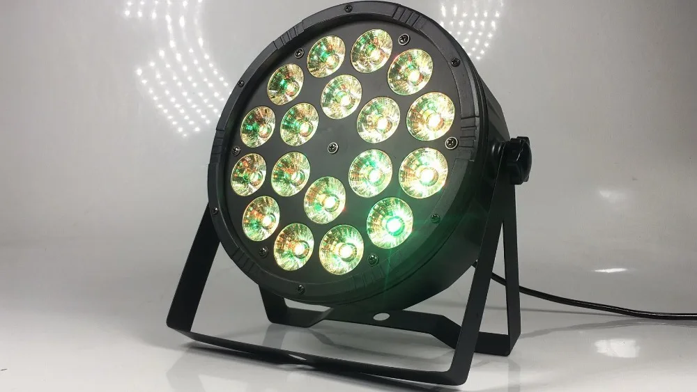 8 шт./дистанционный светодиодный PAR 18X12 Вт RGBW PAR/disco light dmx512 Управление светодиодный свет для мытья сцены профессиональное dj оборудование новое