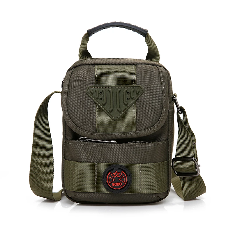 

Men Nylon Fashion Men's Shoulder Crossbody Bags High Quality Casual Messenger Bag Men Travel Small Bags Fanny Flap Army Green