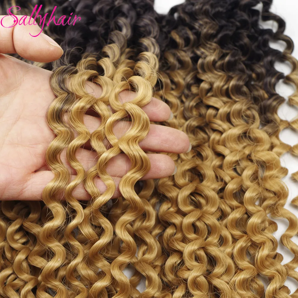 Sallyhair Water Wave Omber Braiding Hair Extension (40)