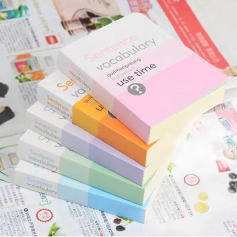 Korean Style Stationery Cute Portable English Words With The Book Review Learning English Small Helper Creative Portable Notes P Korean Style Stationery Cute Portable English Words With The Book Review Learning English Small Helper Creative Portable Notes P
