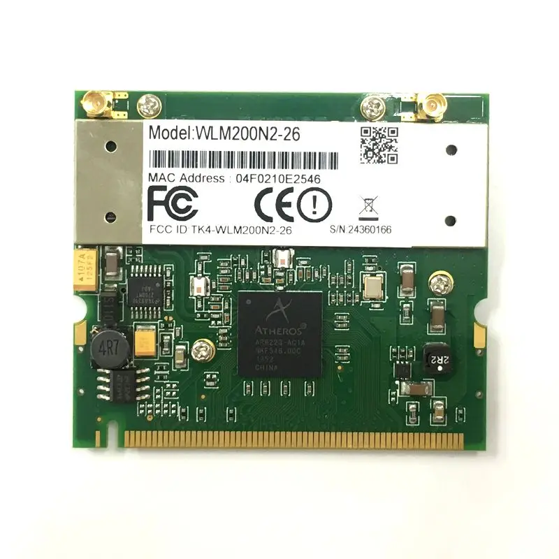 

AR9223 b/g/n 300M WLM200N2-26 2.4G engineering wireless AP network card, Atheros 802.11N 300M WIFI 2.4G high power module
