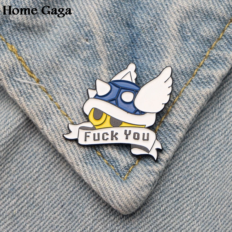 

Homegaga Super mario letter Zinc alloy pins badges para shirt bag clothes cap backpack shoes brooches badge decorations D1506
