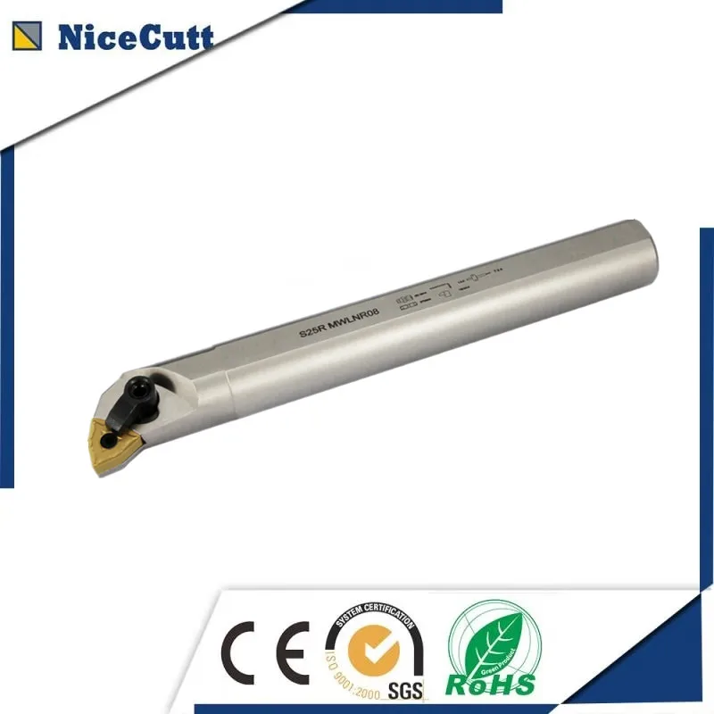 

NiceCutt S25S/S25R-MWLNR/L08 Nicecutt Internal Turning Tool Holder for WNMG insert Lathe Tool Holder