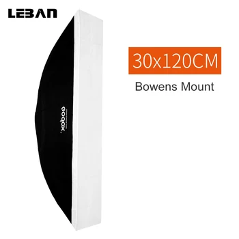 

Godox Softbox 30 x 120cm 12"x 47" Bowens Mount Softbox for Studio Strobe Flash Light