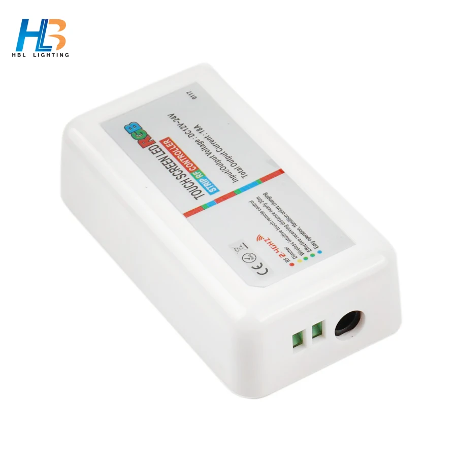 2,4 г RGB светодиодный пульт управления 18A DC12-24V сенсорный экран пульт дистанционного управления для 5050 3528 RGB Светодиодная лента светодиодный