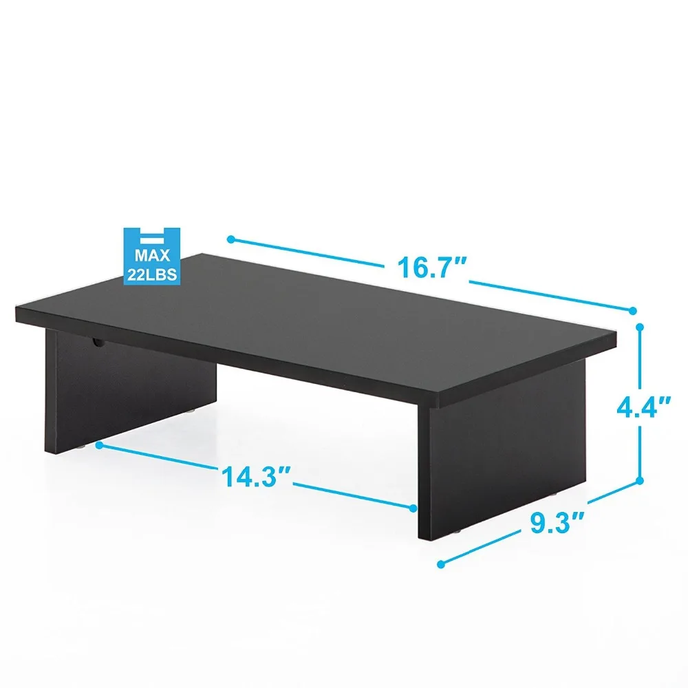 Fitueyes Computer Monitor Stand Desktop Riser Tv Shelf Riser For