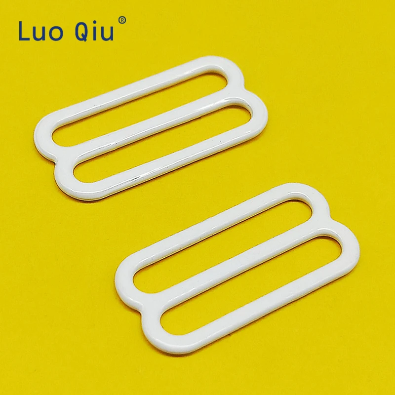 Luo Qiu Metal&plastic white 8 Bra underwear buckle Brassiere clasp nylon coated metal bra adjustable buckles (40 pcs/lot) 20mm Luo Qiu Metal&plastic white 8 Bra underwear buckle Brassiere clasp nylon coated metal bra adjustable buckles (40 pcs/lot) 20mm