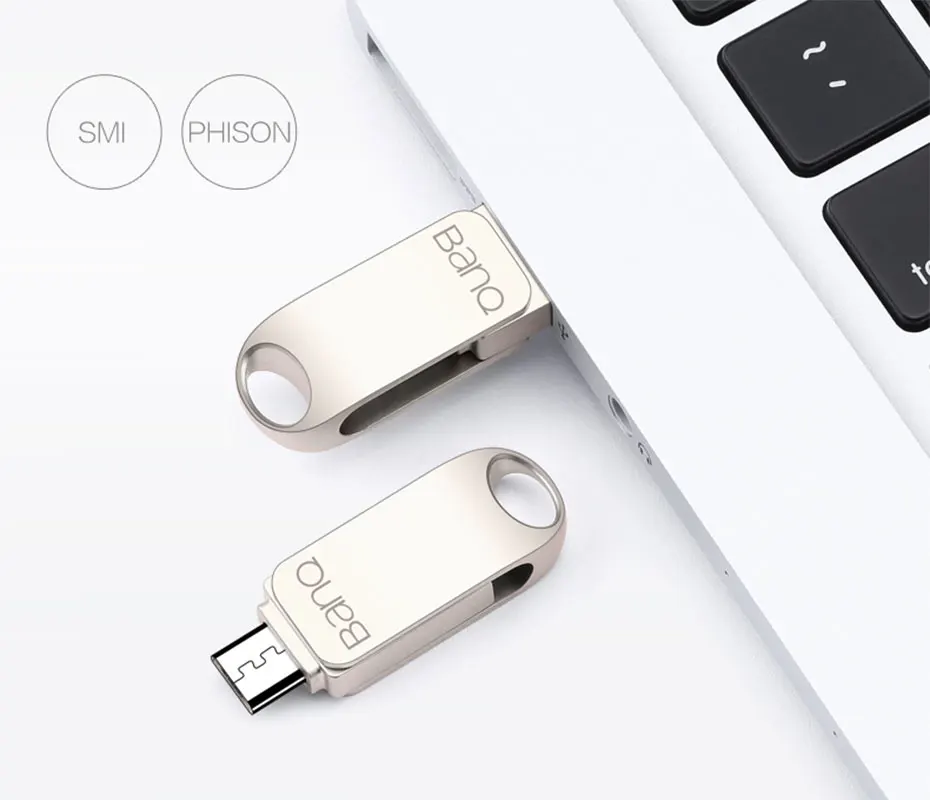 BanQ T6 USB флэш-накопитель Micro USB OTG флешки 64 32 ГБ для Xiaomi Redmi Note 5 Redmi 5 плюс 4X памяти телефона Stick карты USB