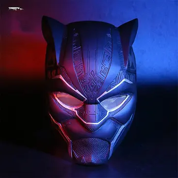

Black Panther Helmet Cosplay Superhero Mask Halloween Matte Mask Halloween Party