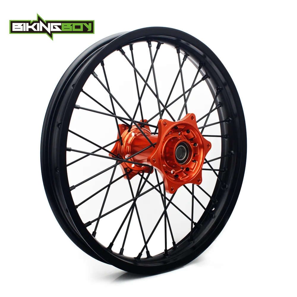 BIKINGBOY 18 &quotMX для мотокросса супермото Задняя втулка диска колеса 36 отверстия KTM 125