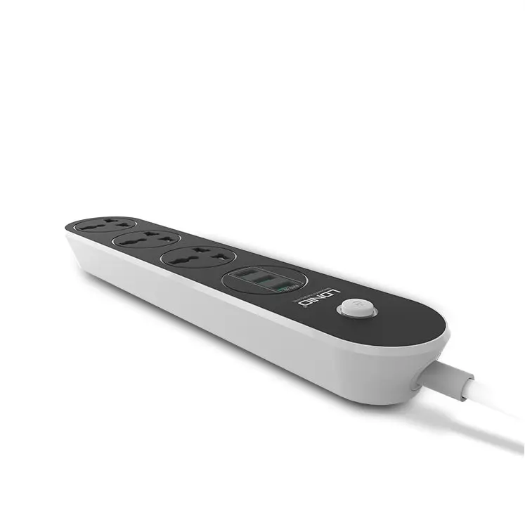 LDNIO C701Q USB Автомобильное зарядное устройство 5 В 4.2A Быстрая зарядка Qualcomm 3,0 4 порта прикуриватель адаптер для сотовых телефонов Xiaomi Tablet