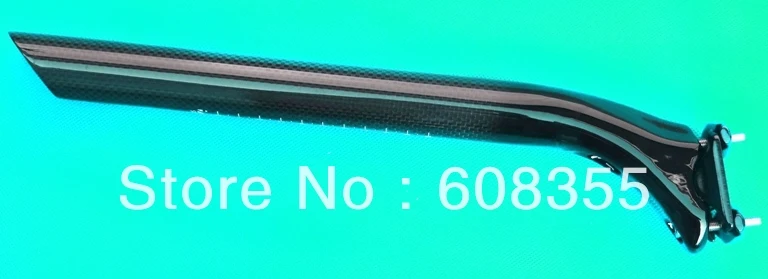 

3K Carbon Road MTB Mountain Cross Bike Seatpost 27.2mm 31.6mm 350mm