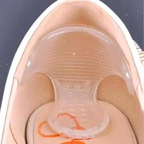 Новый 2 пары силиконовые Обувь на высоких каблуках Стельки Pad насадки на ручки велосипеда ног защитить вкладыш для пятки
