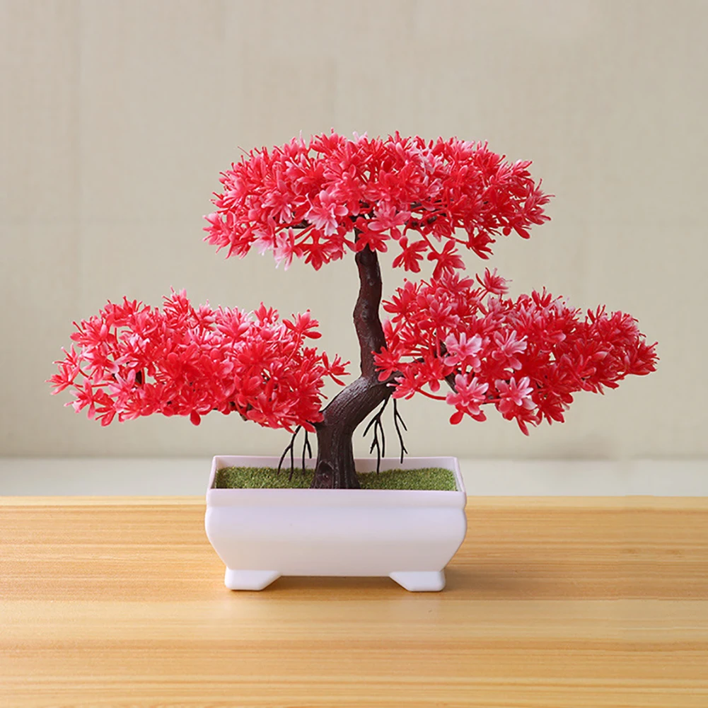 Приветственный бонсай-сосна имитация искусственное Горшечное растение орнамент домашний Декор Искусственный Бонсай