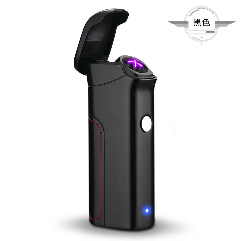 Новейшая usb зажигалка для зарядки ветрозащитная Электронная сигарет новинка