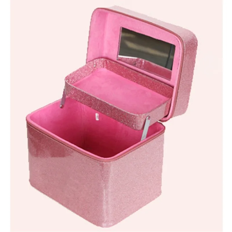 

Cosmetic Bag Large Capacity Cute Number Mini Multi Layer 3ce Storage Cosmetics Case Travel Waterproof Handbag Makeup Pack