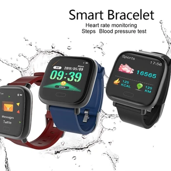 

2019 Smart Watch 1.3inch Color Screen Bluetooth Waterproof Sport Smart Watch Bracelet Fitness Tacker For Android IOS Phone