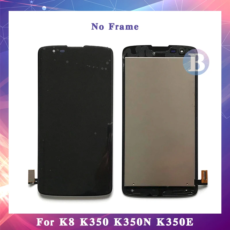

5.0'' For LG K8 K350 K350N K350E K350DS LCD Display Screen With Touch Screen Digitizer Assembly High Quality