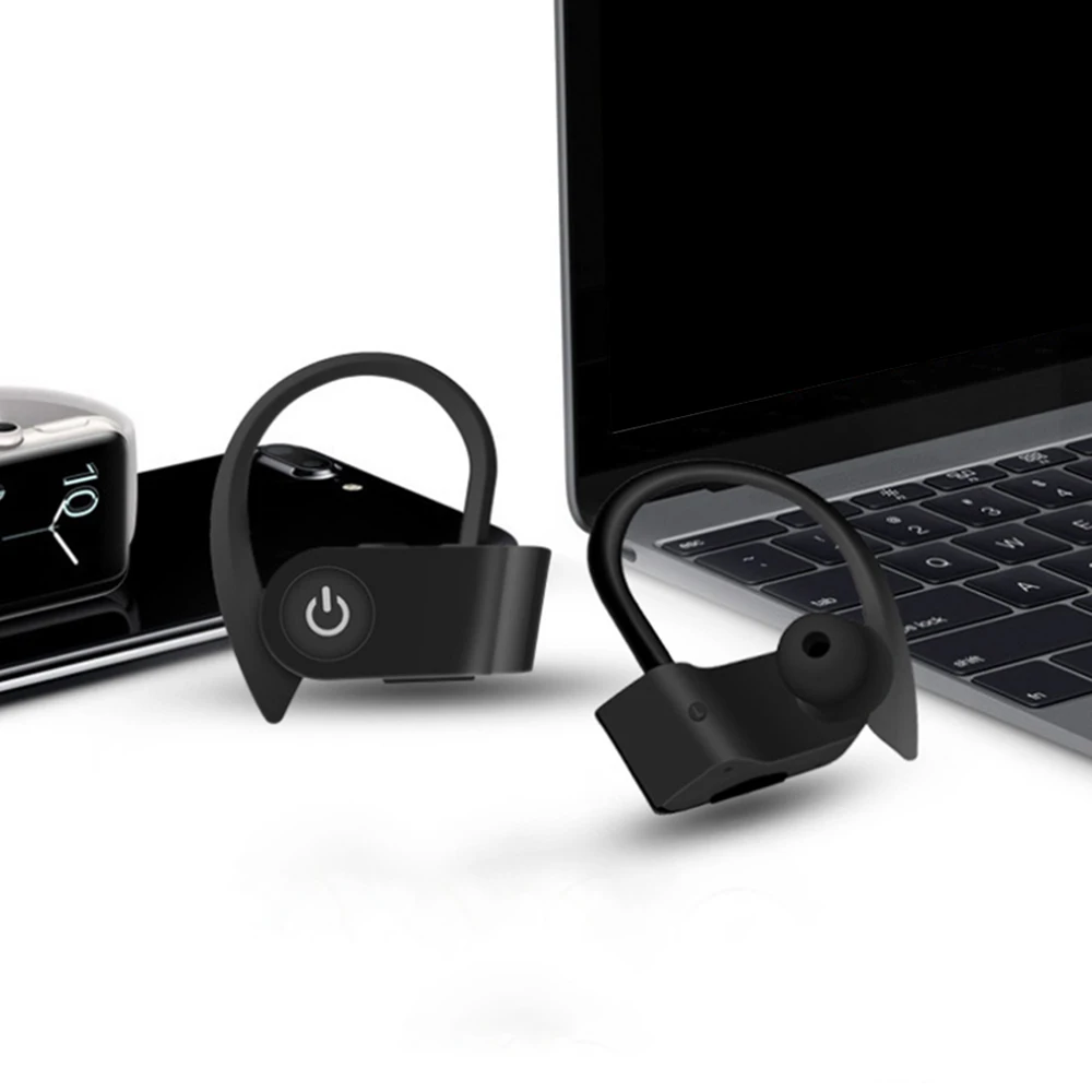 Водонепроницаемый мини Bluetooth 5,0 наушники стерео Беспроводные спортивные наушники гарнитура