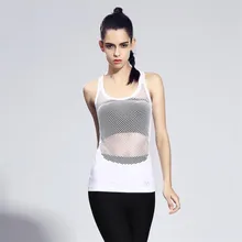 DICHSKI фитнес для женщин дышащий Йога Топ для спортзала тренировки майка сексуальная без рукавов Полые спортивные футболки для женщин бег рубашка Спорт