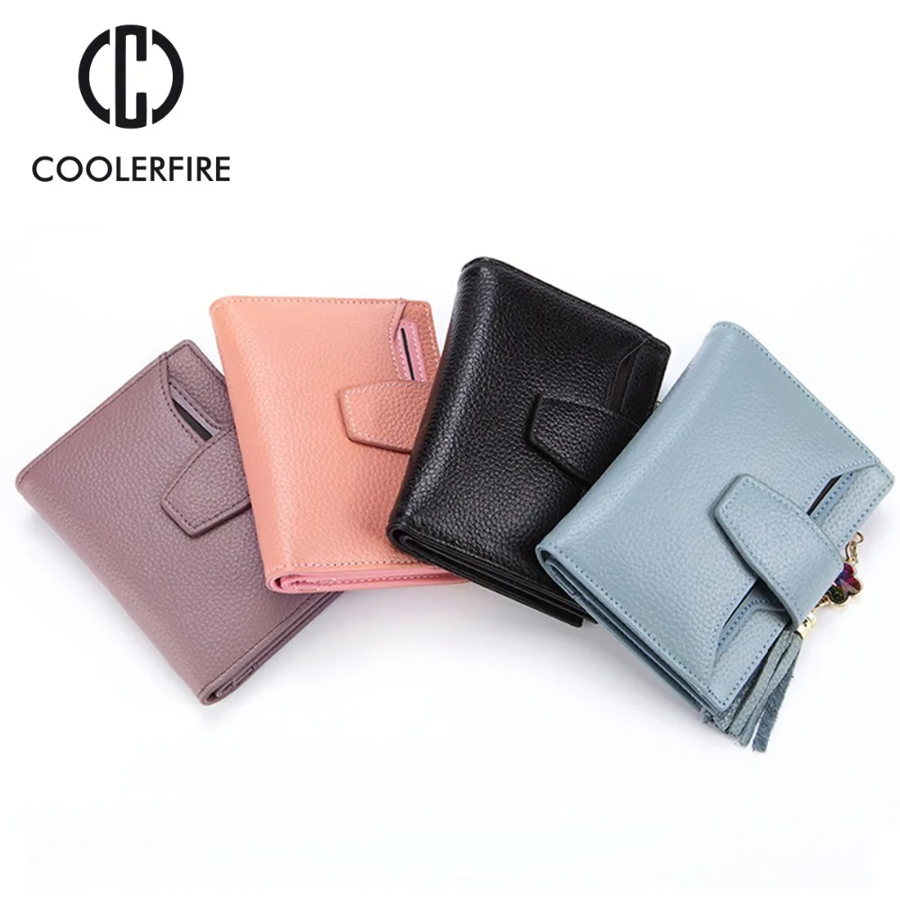 Hot Design Women's Wallet Genuine Leather Coin Bag Short Zipper High Quality Wallets for Female Small Cute Fashion Purse PJ010 Hot Design Women's Wallet Genuine Leather Coin Bag Short Zipper High Quality Wallets for Female Small Cute Fashion Purse PJ010