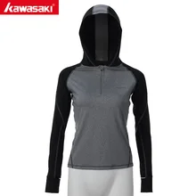 Бренд Kawasaki, женские куртки для бега с капюшоном, толстовка с длинными рукавами, женские спортивные куртки, спортивные топы для фитнеса, RJK-T2003