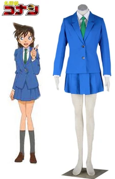 

Detective Conan Mouri Ran Rachel Moore Teitan High School Uniform Cosplay Costume Full Set in