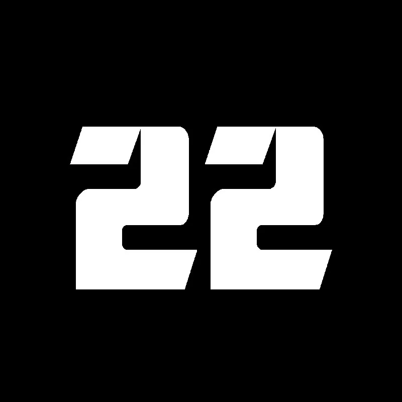 YJZT 13 см * 8 1 индивидуальный номер 22 виниловая Фотографическая наклейка