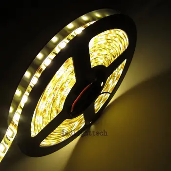 

25M 5x Superbright DC 24V 5M 5050 SMD 300 Warm White LED Strip Light Waterproof