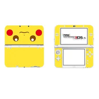 

Pokemon Go Pikachu Vinyl Cover Decal Skin Sticker for NEW 3DS XL Skins Stickers for NEW 3DS LL Vinyl Skin Sticker Protector