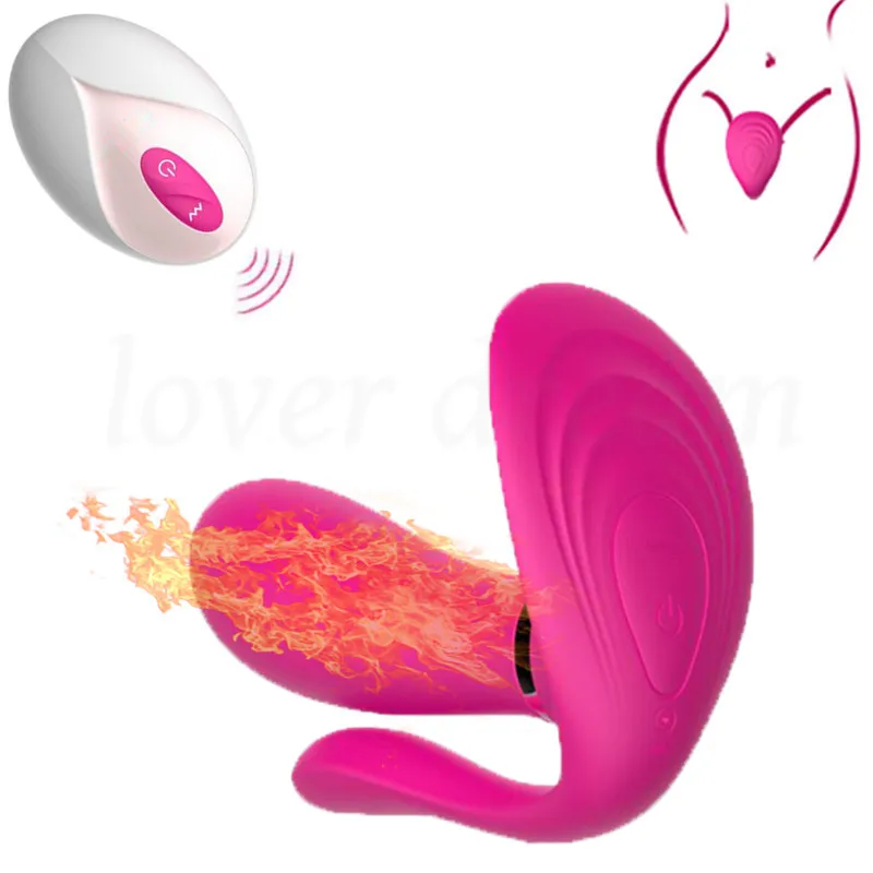 Powerful 3 Motors USB Heating Remote Control Vagina Strapon Dildo Vibrator Anal plug G Spot font