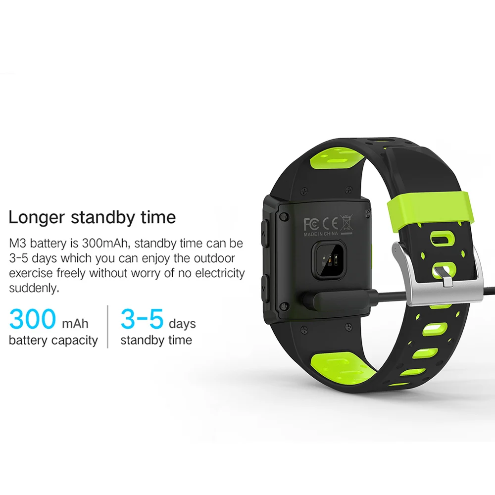HEVARAL M2 GPS Смарт часы для мужчин IP68 Bluetooth Warch водонепроницаемый пульсометр трекер