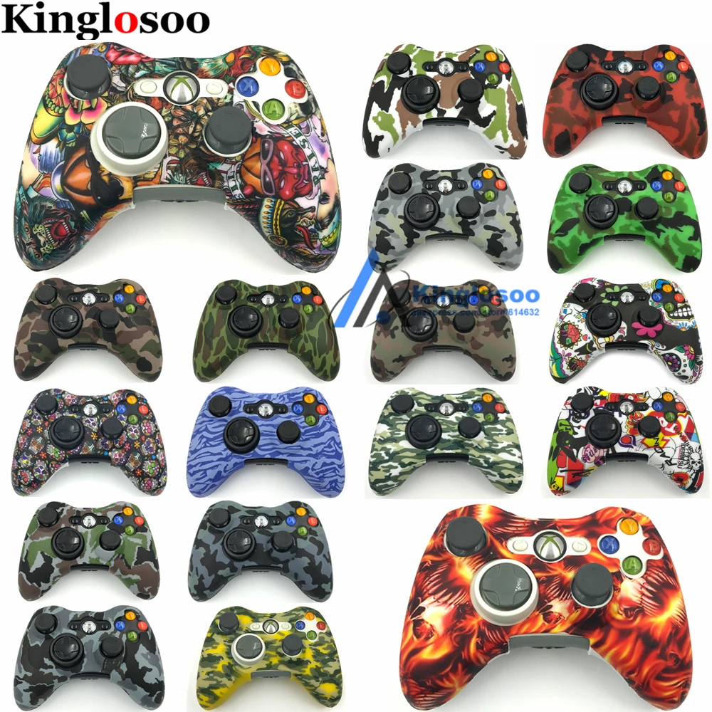 

Special Gamepad Cover Gaming Controllers Silicone Skin Sleeve Soft Rubber Case for Xbox 360 Controller
