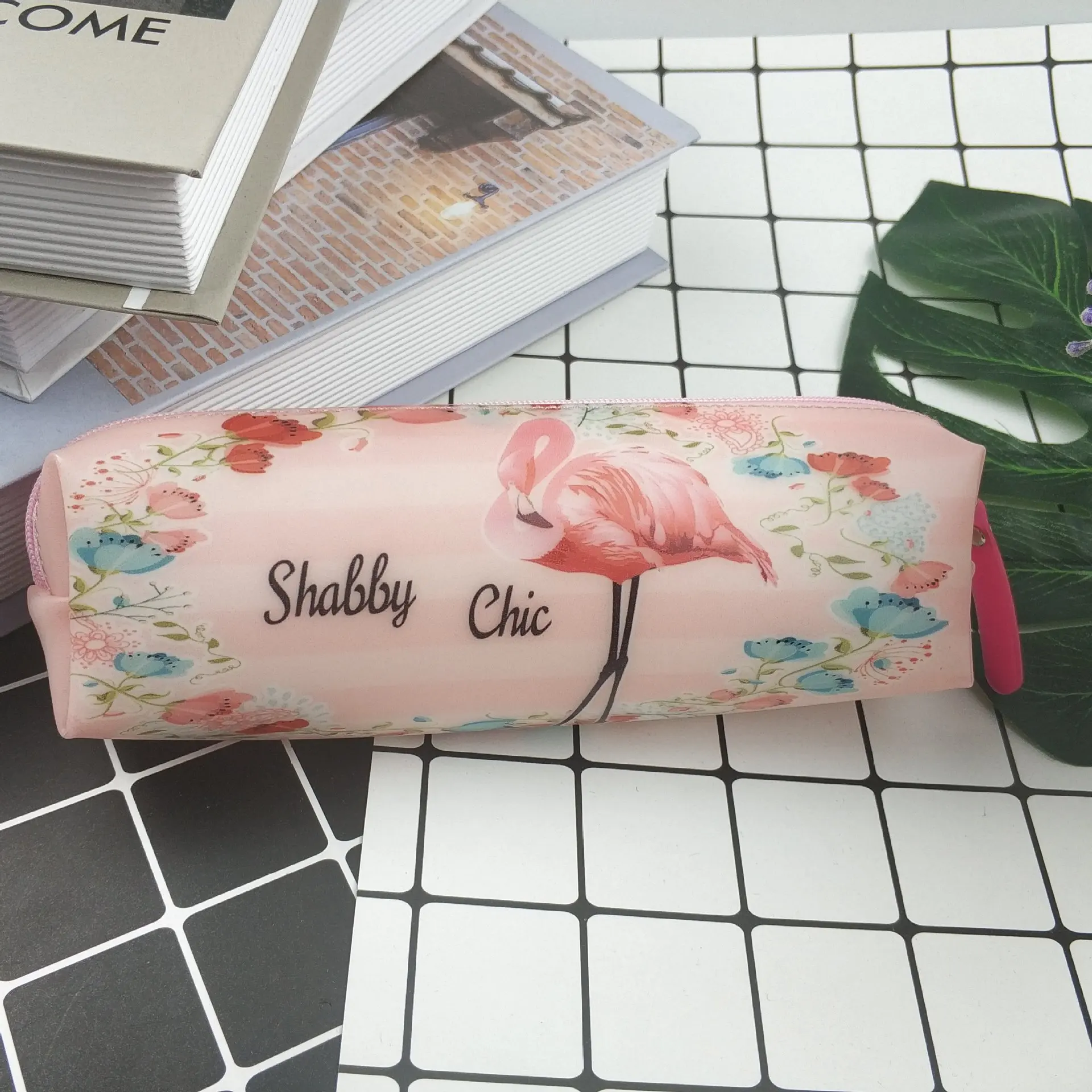 

Estuches School Pencil Case Pencilcase Pencil Bag School Supplies Stationery Waterproof Kawaii Pencil Case Flamingo Canvas Gift