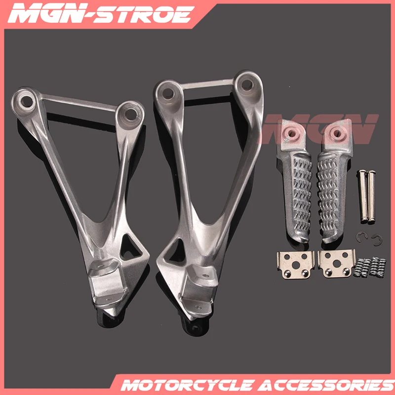 Задние подножки педали для ног кронштейн мотоцикла KAWASAKI ZX6R 2005 2008 05 06 07 08 ZX636