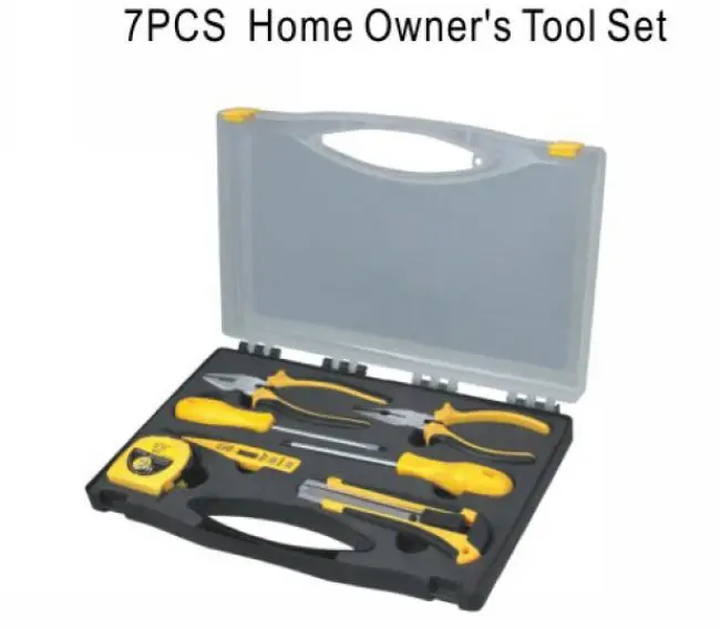 BESTIR taiwan made high grade 7pcs household repair hand tool set with