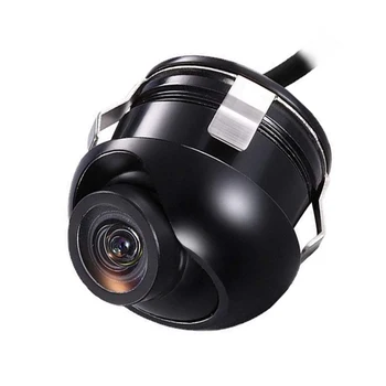 

Vehicle Reversing Backup Parking Camera 360 Degree Rotation Car Front Rear view Camera 170 Wide Angle HD Night Vision CCD 12V