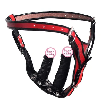 Removable Strapon Harness Dildo Anal Lesbian Strap On Dildo Chastity Belt Pants Sex Toys Sexy Costume Accessories For Woman Gay 2