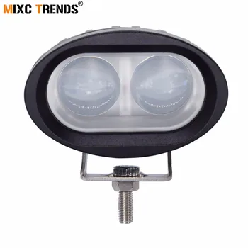 

1Pcs Car Led Work Light Car styling Tractor 20W Auto Fog Lights for Truck Motorcycle 4D offroad Spot Light LED DRL Driving Light