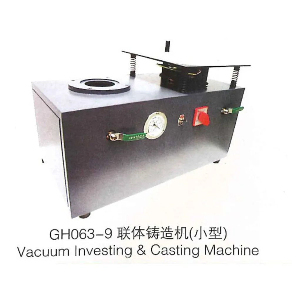 Wax Cast Combinat vacuum investing & casting machine 2 IN 1 Jewelry