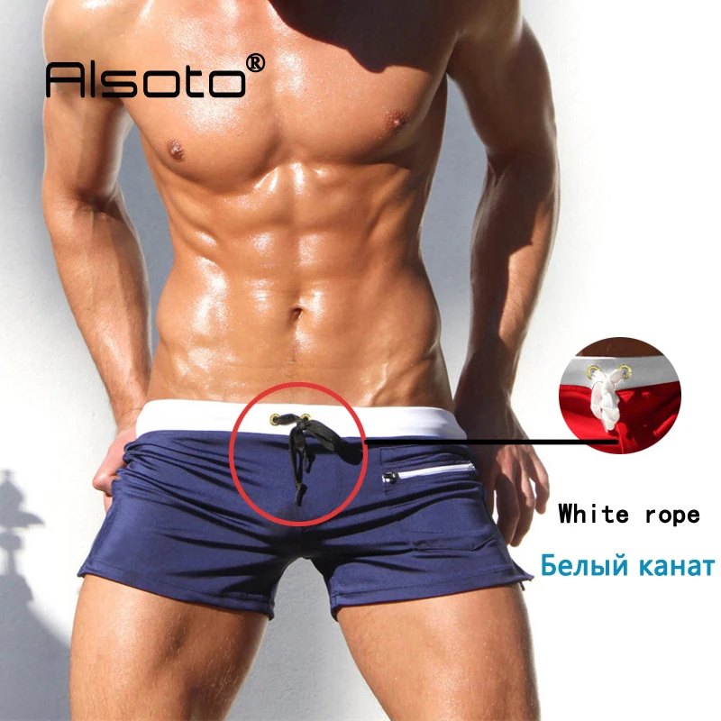 Summer Swimwear Men Swimsuit Swimming Shorts Trunks