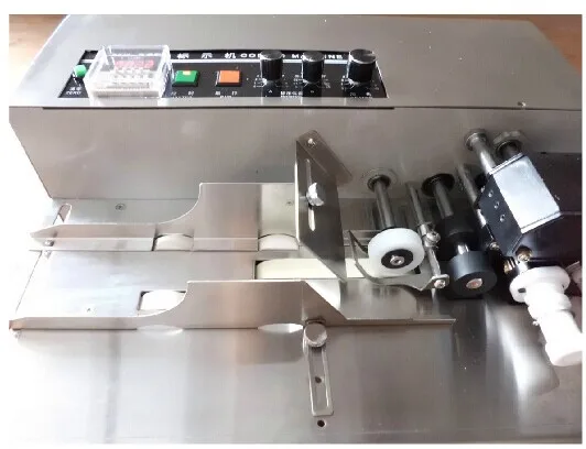 Ручная машина для кодирования сухих чернил из нержавеющей стали для малого бизнеса