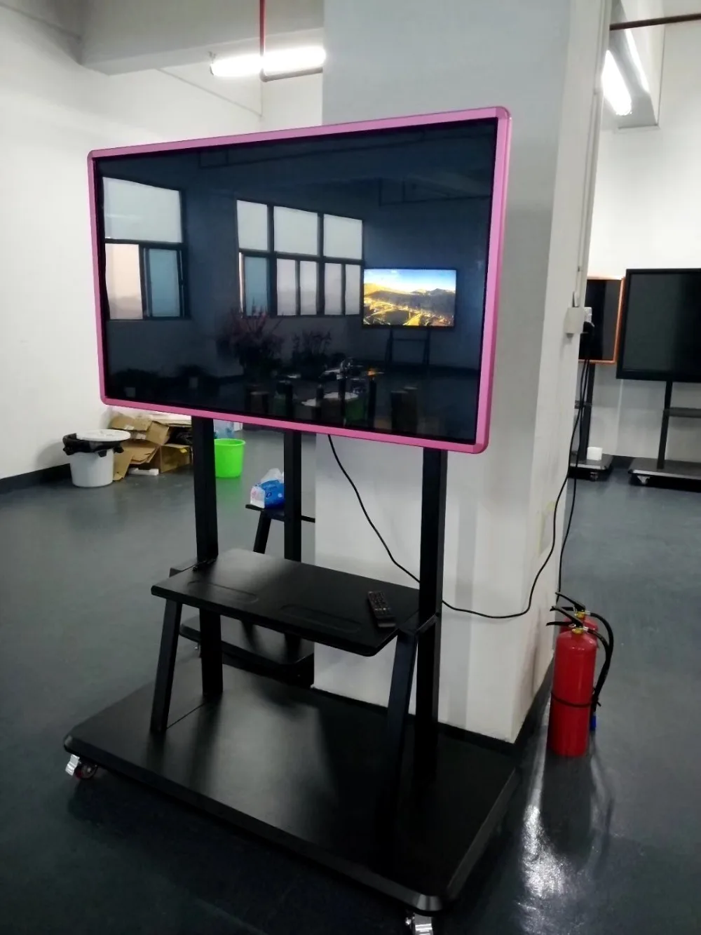  43 49 55 65 zoll LCD Social Media Display Kiosk/Digital Signage/touch display monitor pc