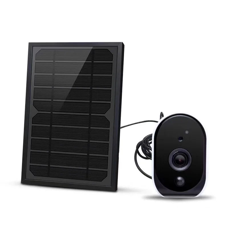 HD 1080p Outdoor Solar Battery WiFi Camera IP65 Waterproof Certified Smart Wireless Security Camera With Audio Night Vision