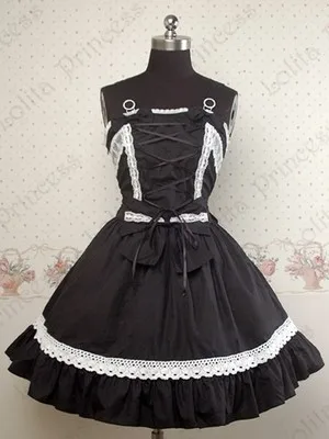 (LLT008) Long Sleeveless Sweet Lolita Short Dress Ball Gown Fancy Prom Dress Halloween Party Masquerade Costume