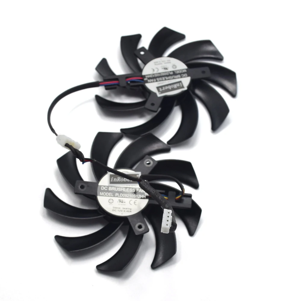 Вентилятор VGA для видеокарты XFX R9 280X 270X 290X 12 В 0 40 А 85 мм|vga fan|fan 4pingraphics card cooler fan |