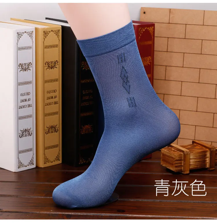 5 пар мужские шелковые носки на весну/лето|socks pairs|socks 55 pairs |