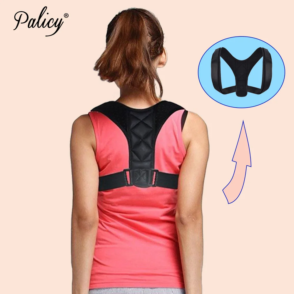 Adjustable Back Posture Corrector Spine Support Brace Shoulder Support