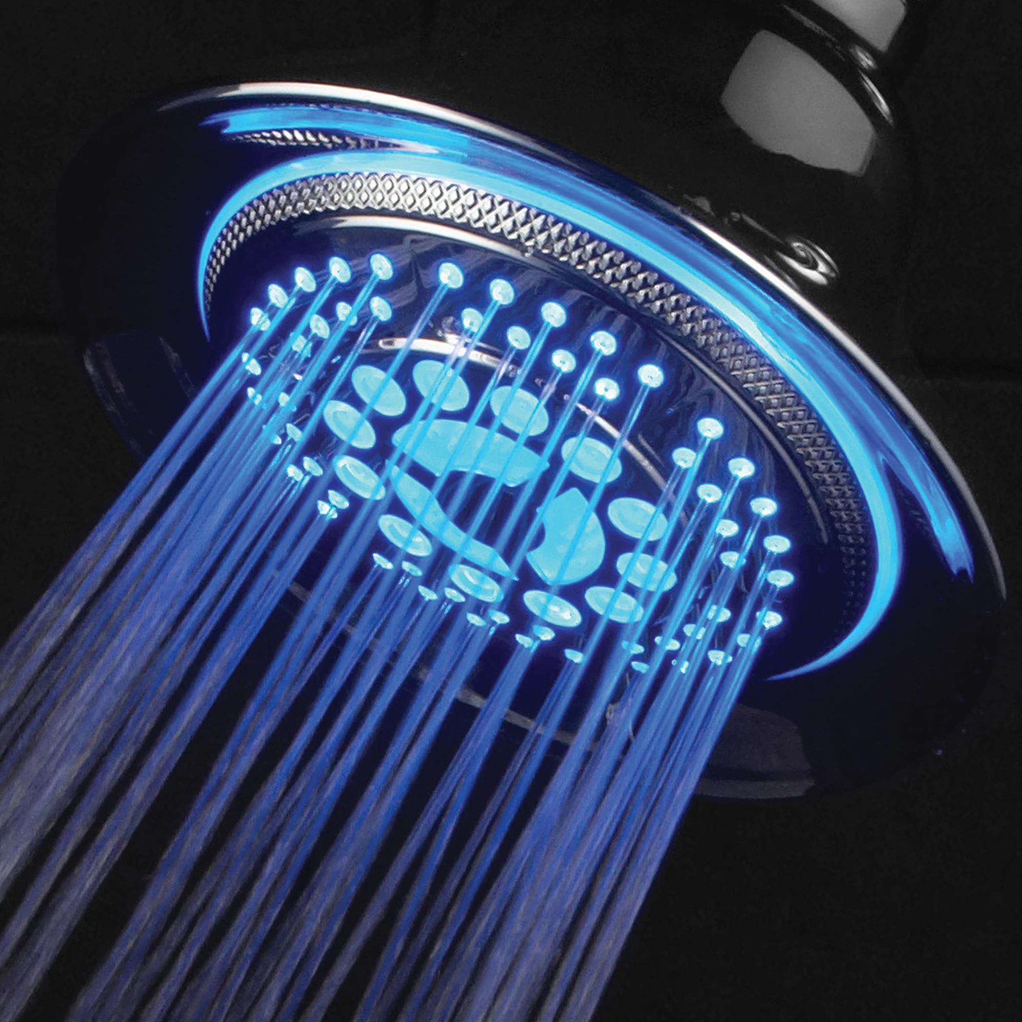 HotelSpa Luxury Shower Combo with 5 5-setting LED Shower head and 5-setting Hand Shower (3)