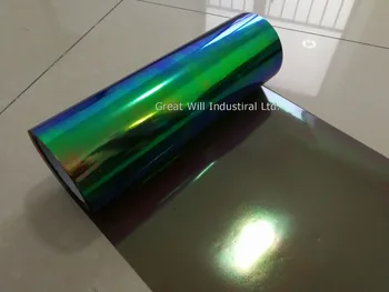 

1 Rolls/Lot 0.3x10m Light Smoke Chameleon Headlights Tint Film Car Motorbike Headlight Rear Lamp Tinting Film Taillight Sticker